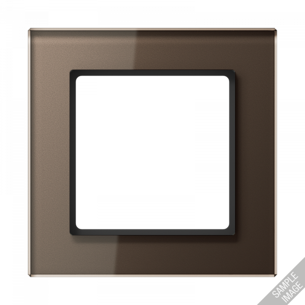 JUNG A creation Стекло Мокка Рамка 4-ая