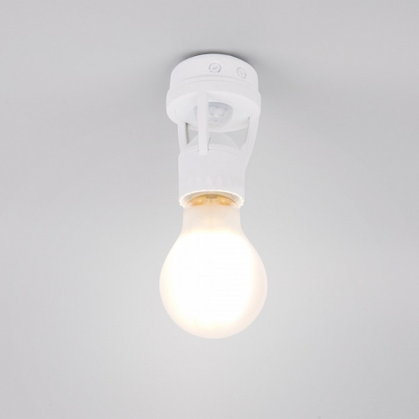 Инфракрасный датчик движения для ламп 6m 2-3.5m 60W E27 IP20 360° SNS-M-15 белый Elektrostandard SNS-M a052879 Инфракрасный датчик движения для ламп 6m 2-3.5m 60W E27 IP20 360° SNS-M-15 белый Elektrostandard SNS-M a052879