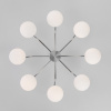 Потолочная люстра 70154/8 хром Eurosvet Frost
