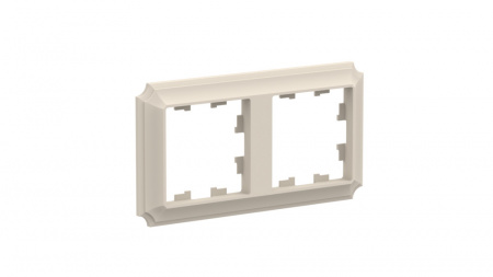 Systeme Electric AtlasDesign Antique Бежевый Рамка 2-ая, универсальная