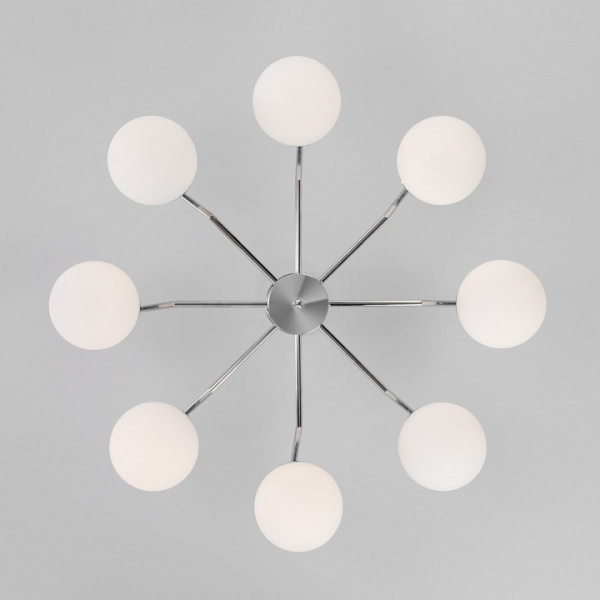 Потолочная люстра 70154/8 хром Eurosvet Frost