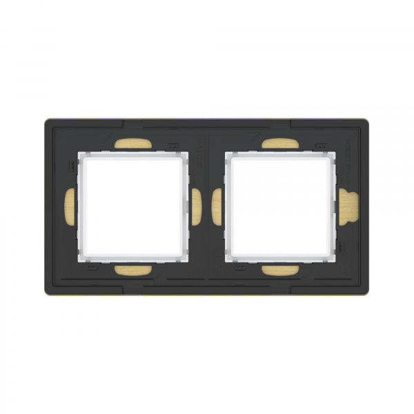 DKC Avanti Беленый дуб Дерево Рамка 4 модуля