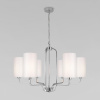Классическая подвесная люстра 60128/6 хром Eurosvet Purezza