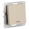 SE AtlasDesign Песочный Переключатель 1-клавишный с подсветкой, сх.6а, 10АХ, механизам