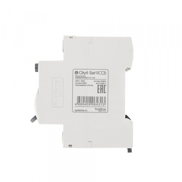 SE City9 Set Выключатель дифференциального тока (ВДТ) 40А 4P 30мА Тип-A 400В
