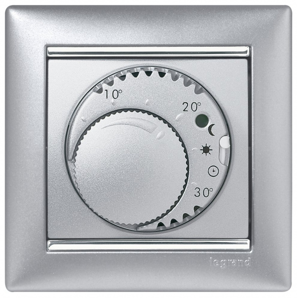 Legrand Valena Алюминий/Серебряный штрих Рамка 1-ая