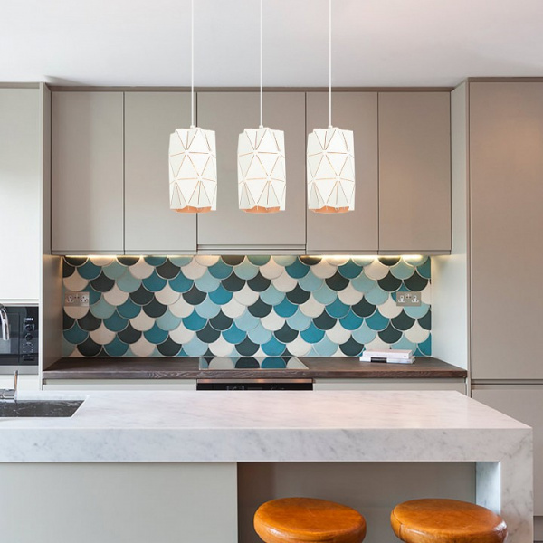 Подвесной светильник 50145/3 белый Eurosvet Reprise