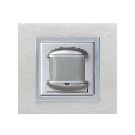 Simon 82 Алюминий Накладка на датчик движения, S82,82Нат