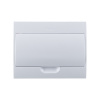 SE EASY 9 Корпус навесной с белой дверью 1ряд/12мод, IP40, IK07, 63А, 2 клеммы
