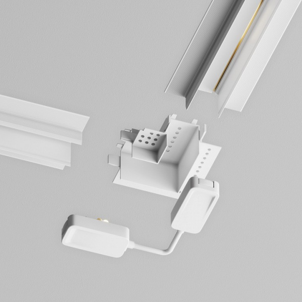 Комплектующие для встраиваемой трековой системы Technical TRA084CPC-W-12 Maytoni Accessories for tracks Radity