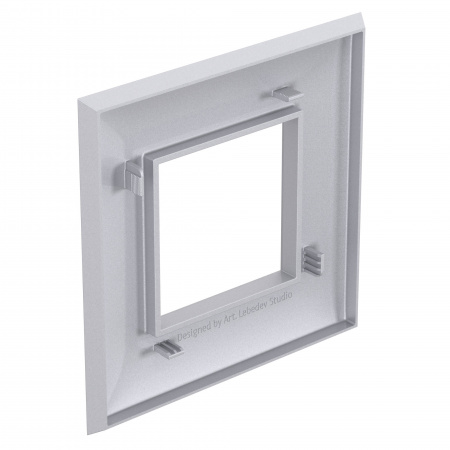 DKC Avanti Закаленная сталь Рамка 2 модуля