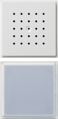 Gira TX-44 Бел Вызывная станция (аудио) для скрытого монтажа, на 1 абонента, белая подсветка