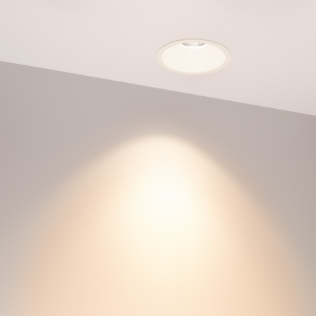 Arlight Светильник MS-HARBOR-R106-15W Warm3000 (WH, 50 deg, 230V) (IP20 Металл, 5 лет)