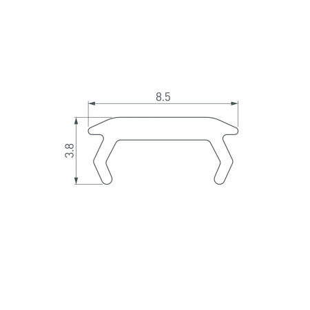 Arlight Экран матовый PIK-3000 OPAL (Пластик)