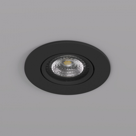 DK3020-BK Встраиваемый светильник, IP 20, 10 Вт, GU5.3, LED, черный, пластик