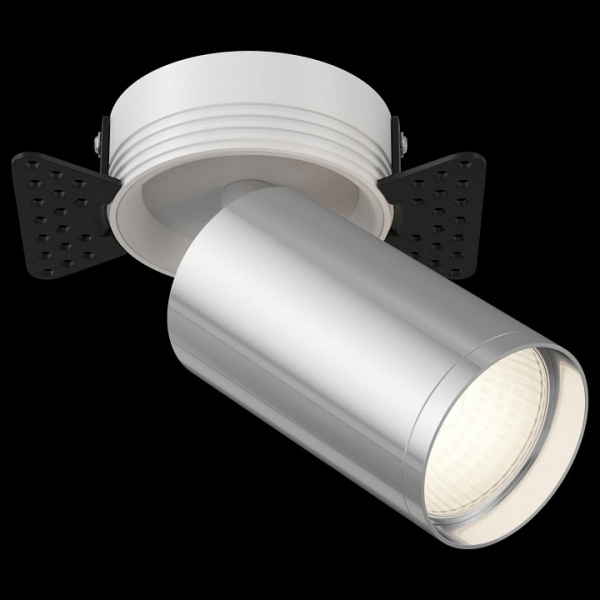 Встраиваемый светильник (Набор) C058CL-1WCH(C058CL-01W(1шт.), TRA020-01CH(1шт.), DLA048-01W(1шт.)) Maytoni Focus S