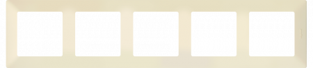 Legrand Valena LIFE Слоновая кость Рамка 5-ая