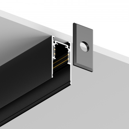 Шинопровод накладной ElDeko HSBL_0051_1 48В-1м, чёрный