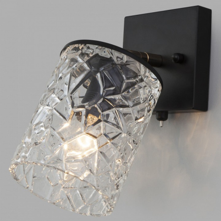 Настенный светильник 20095/1 черный / золото Eurosvet Jackice