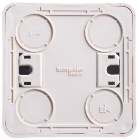 SE Этюд наруж Дача Сосна Выключатель 2-клавишный с подсветкой (сх. 5)