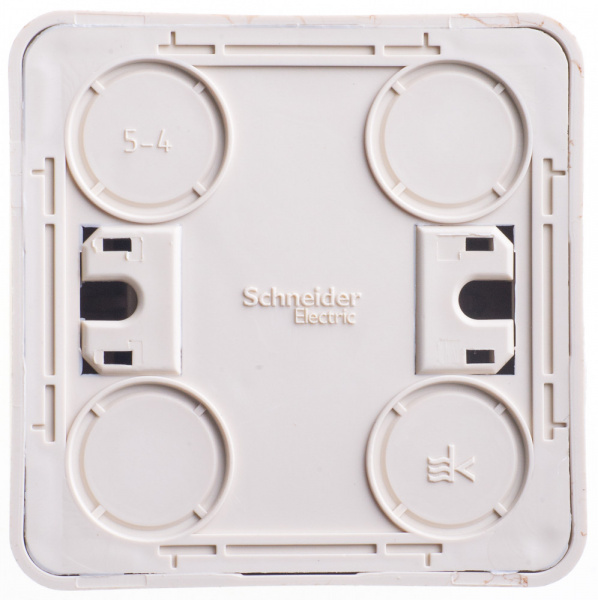 SE Этюд наруж Дача Сосна Выключатель 2-клавишный с подсветкой (сх. 5)