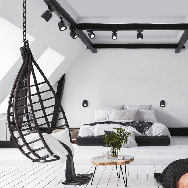 Настенный светильник Ogma GU10 SW MRL 1009 черный Elektrostandard Ogma a047871 Настенный светильник Ogma GU10 SW MRL 1009 черный Elektrostandard Ogma a047871