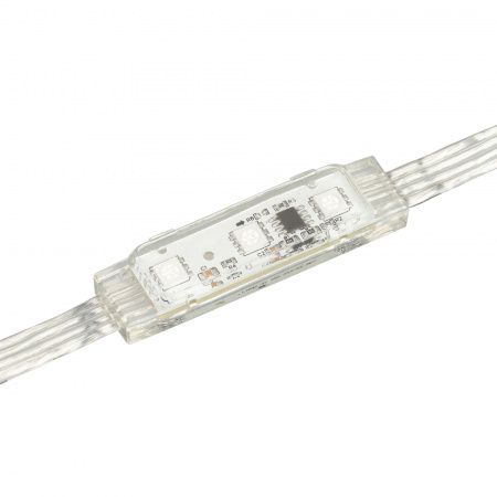 Arlight Модуль управляемый DMX-B3 12V RGB (0.72W, IP68, 140 deg) (Пластик, 3 года)