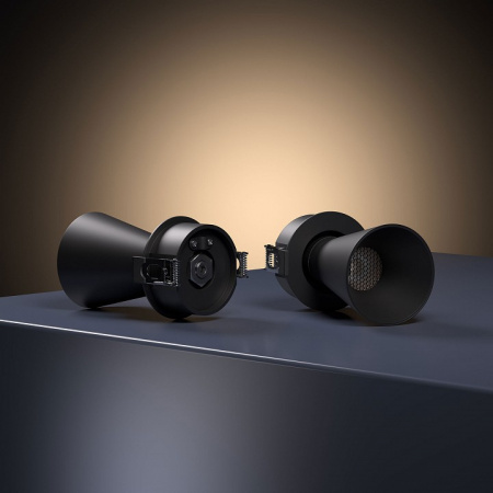 Светильник встраиваемый светодиодный Bell 8W 4000K черный 25097/LED Elektrostandard Bell a068057