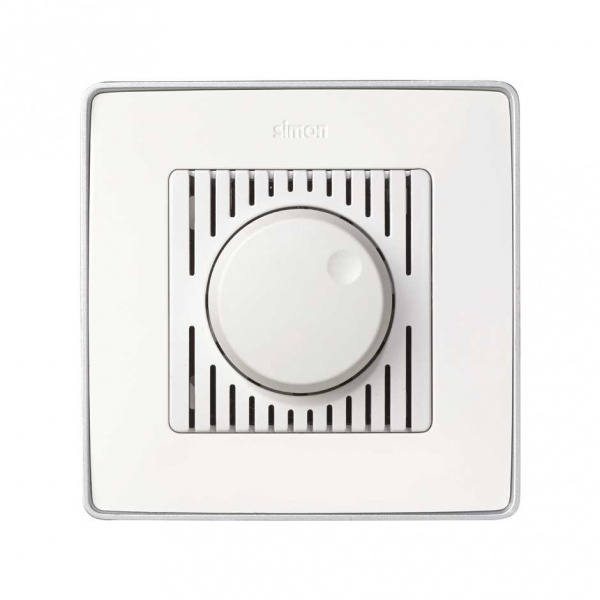 Simon 82 Белая Накладка светорегулятора поворотного 1000W