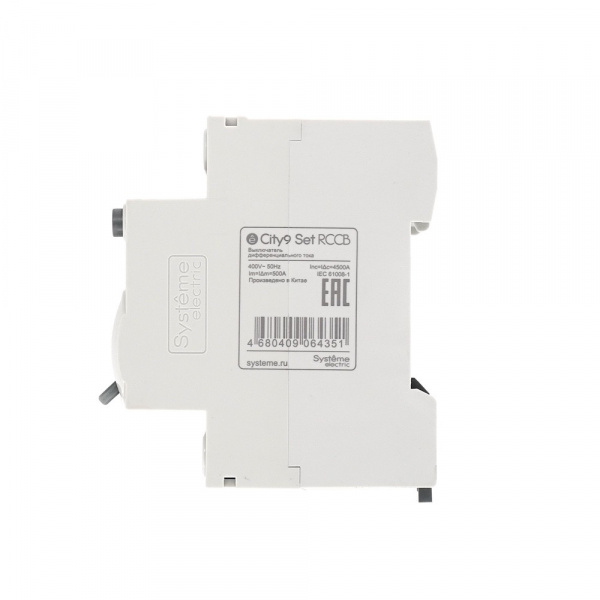 SE City9 Set Выключатель дифференциального тока (ВДТ) 40А 4P 100мА Тип-AC 400В