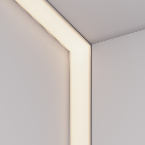 Профиль FANTOM-W20-H20-EDGE-2000 ANOD (Arlight, Алюминий)