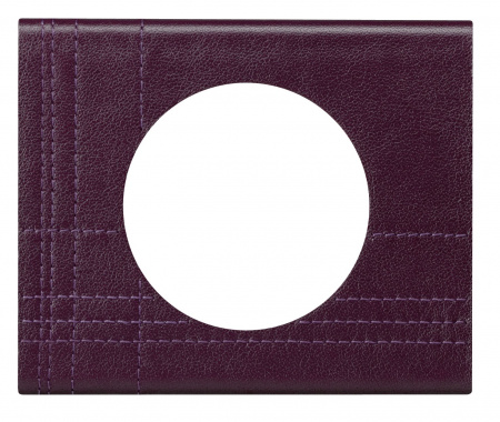 Legrand Celiane2 Кожа пурпур Рамка 1-я (2 мод)