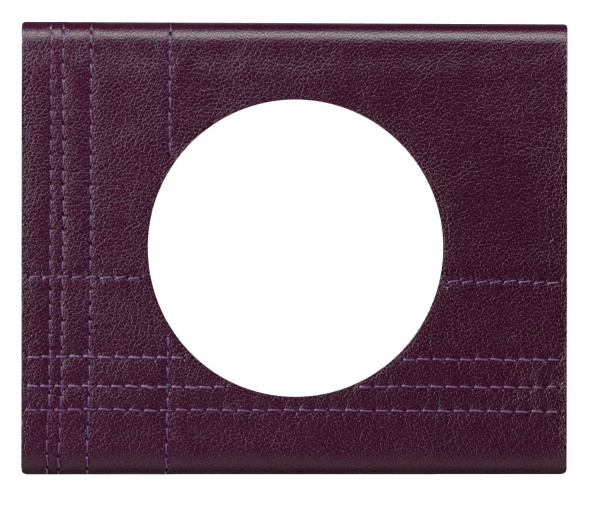 Legrand Celiane2 Кожа пурпур Рамка 1-я (2 мод)
