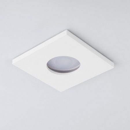 Влагозащищенный точечный светильник 126 MR16 белый матовый Elektrostandard Flicks a053364