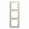 SE Glossa Молочный Рамка 3-ая, вертикальная