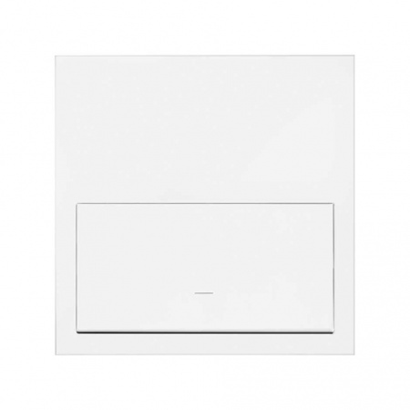 Simon 100 Белый матовый  Кит 1 пост, фронт. 1 рамка «минимум» + 1 клавиша выключателя