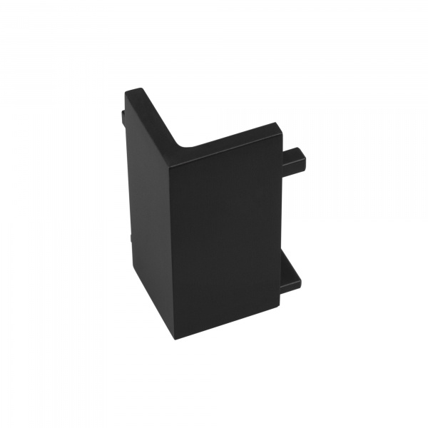 Arlight Внутренний угол PLINTUS-H40 BLACK  (Металл)