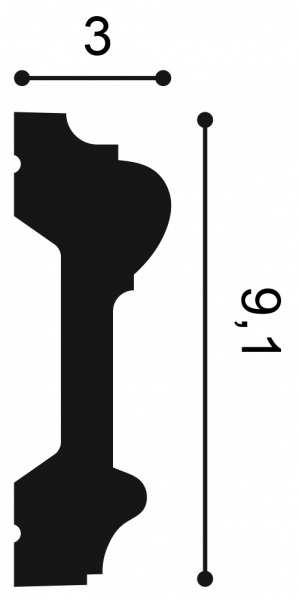 P9010F молдинг гибкий