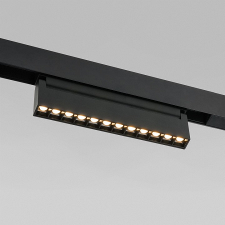 Slim Magnetic HL02 Трековый светильник 12W 3000K черный 85010/01 Elektrostandard Slim Magnetic a067370