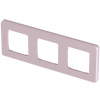 Legrand INSPIRIA Розовый Рамка - 3 поста