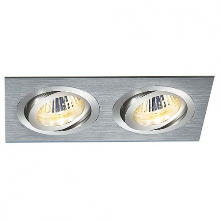 Алюминиевый точечный светильник 1011/2 MR16 CH хром Elektrostandard Mesku a029903