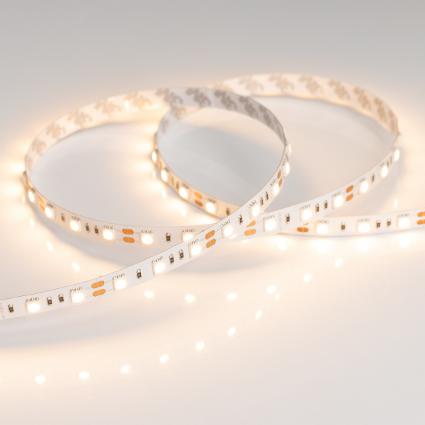 Arlight Светодиодная лента RT 2-5000 12V Warm2700 2x (5060, 300 LED, LUX) (14.4 Вт/м, IP20)