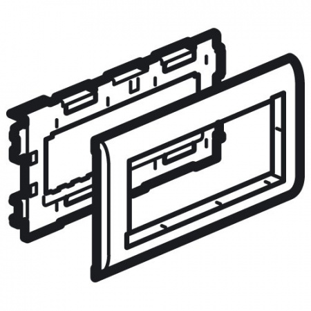 Legrand Metra Суппорт -6М MOSAIC (для крышек 110мм)