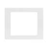 DKC In-Liner Front Рамка универсальная 2 мод, цвет белый, RAL 9010