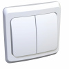 SE Этюд Бел Выключатель 2-клавишный