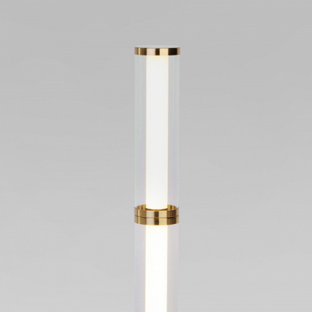 Настольный светодиодный светильник 80536/1 латунь Eurosvet Stark