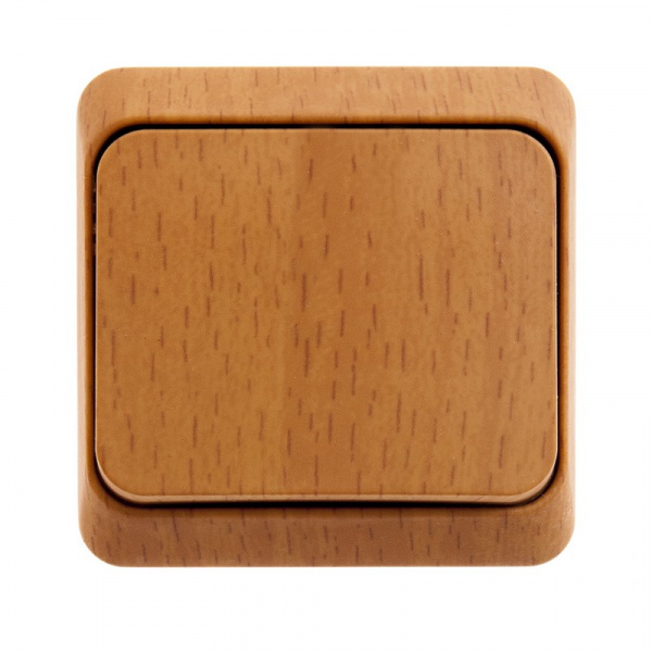 SE Этюд наруж Дача Темный бук Переключатель 1-клавишный