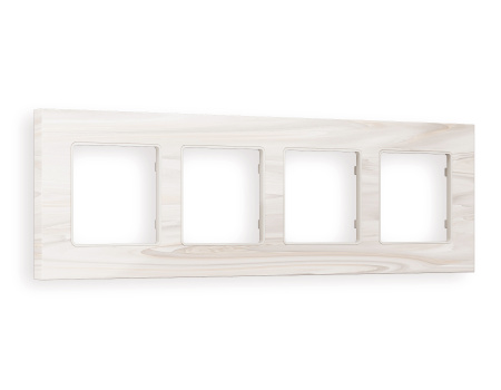 Рамка ALFA Grand (Бежевый мрамор) 4-ая AF930304