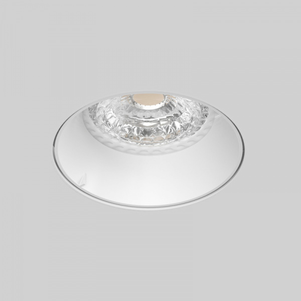 DK3055-WH Встраиваемый светильник, IP 20, 10 Вт, GU5.3, LED, белый, пластик