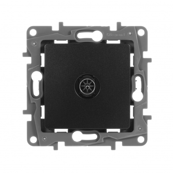 Legrand Etika Антрацит Розетка TV Звезда